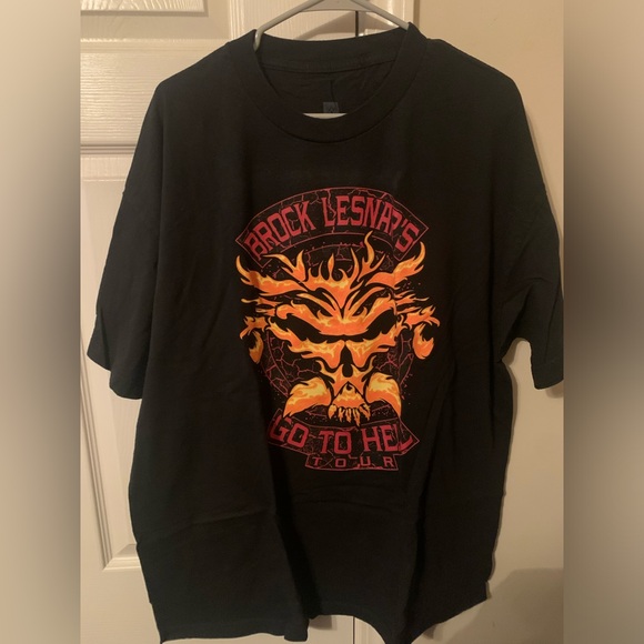 WWE Other - WWE Brock Lesnar “Go To Hell” Tour 2015 TShirt Size XXL
